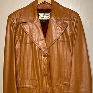 montgomery ward leather jacket IPC0279
